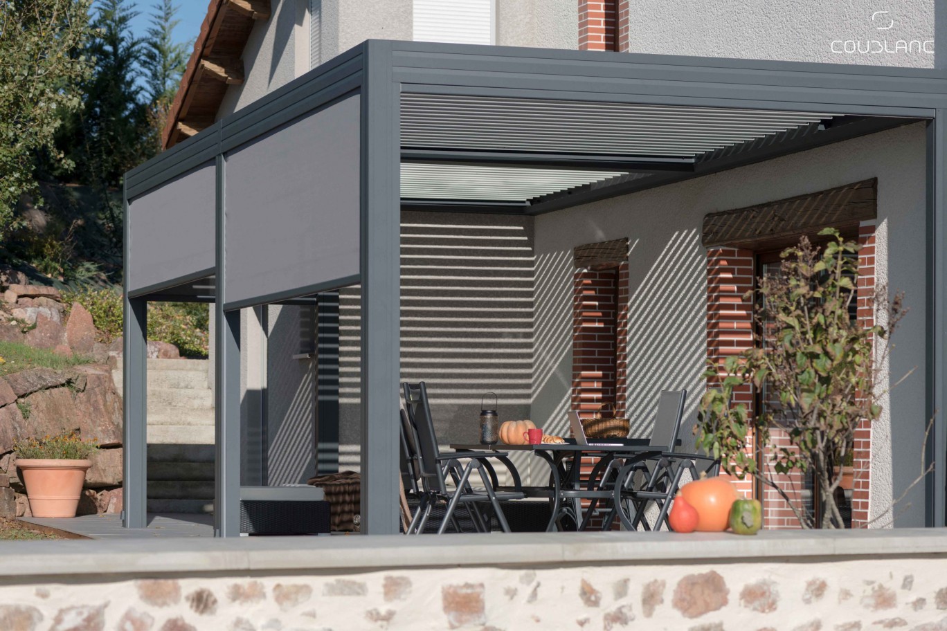 Pergola bioclimatique