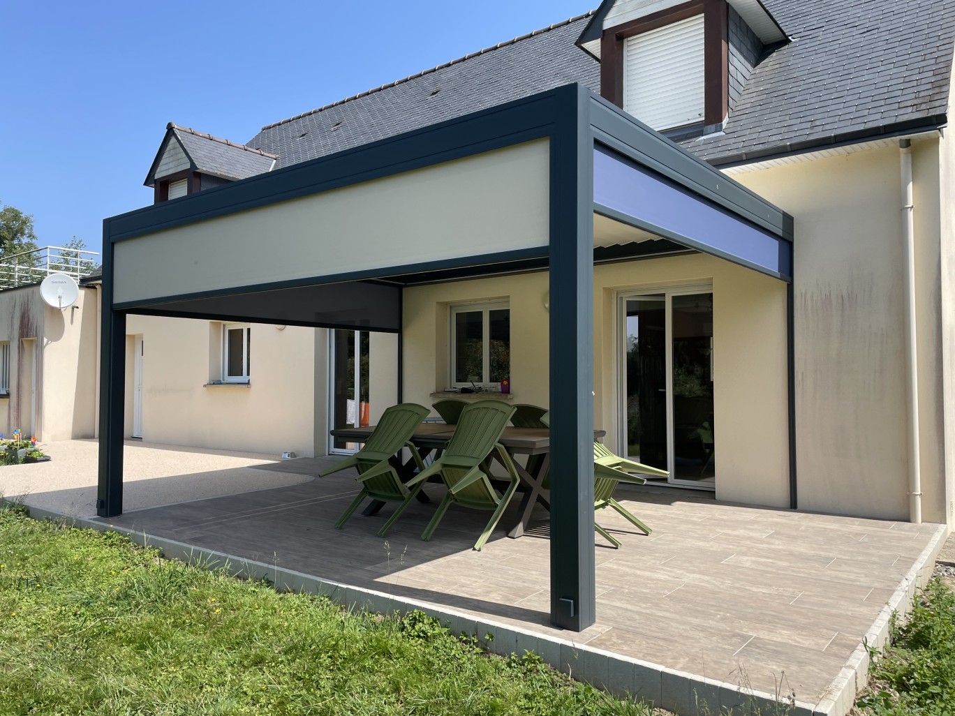 Pergola à St Laurent sur Oust