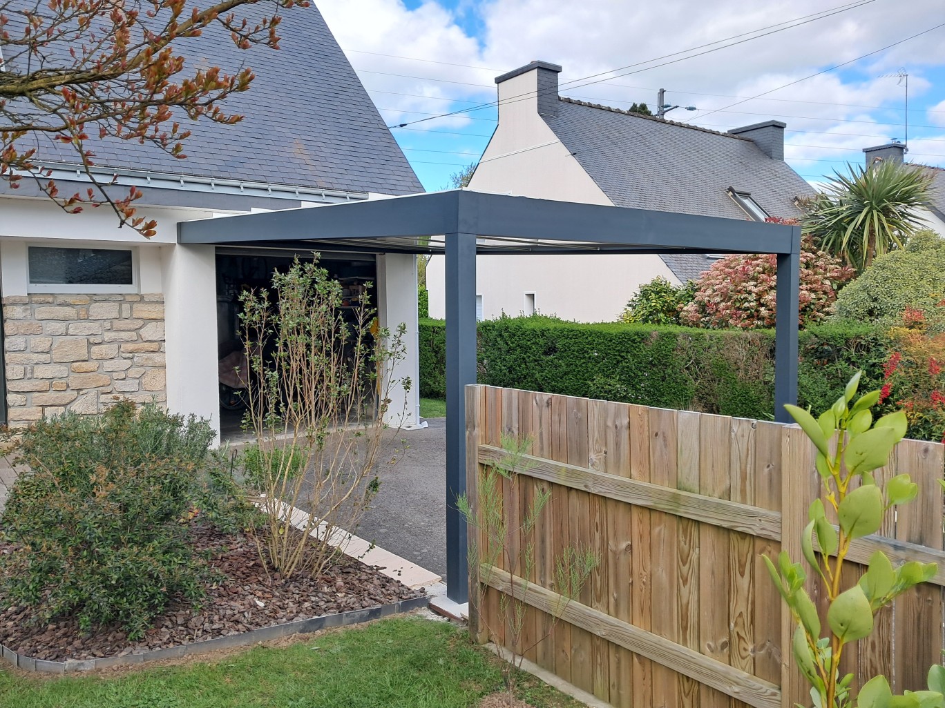 Carport à Saint Avé