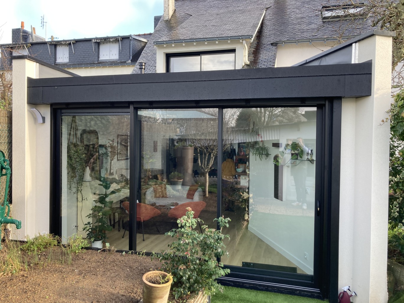 Extension en aluminium à Vannes