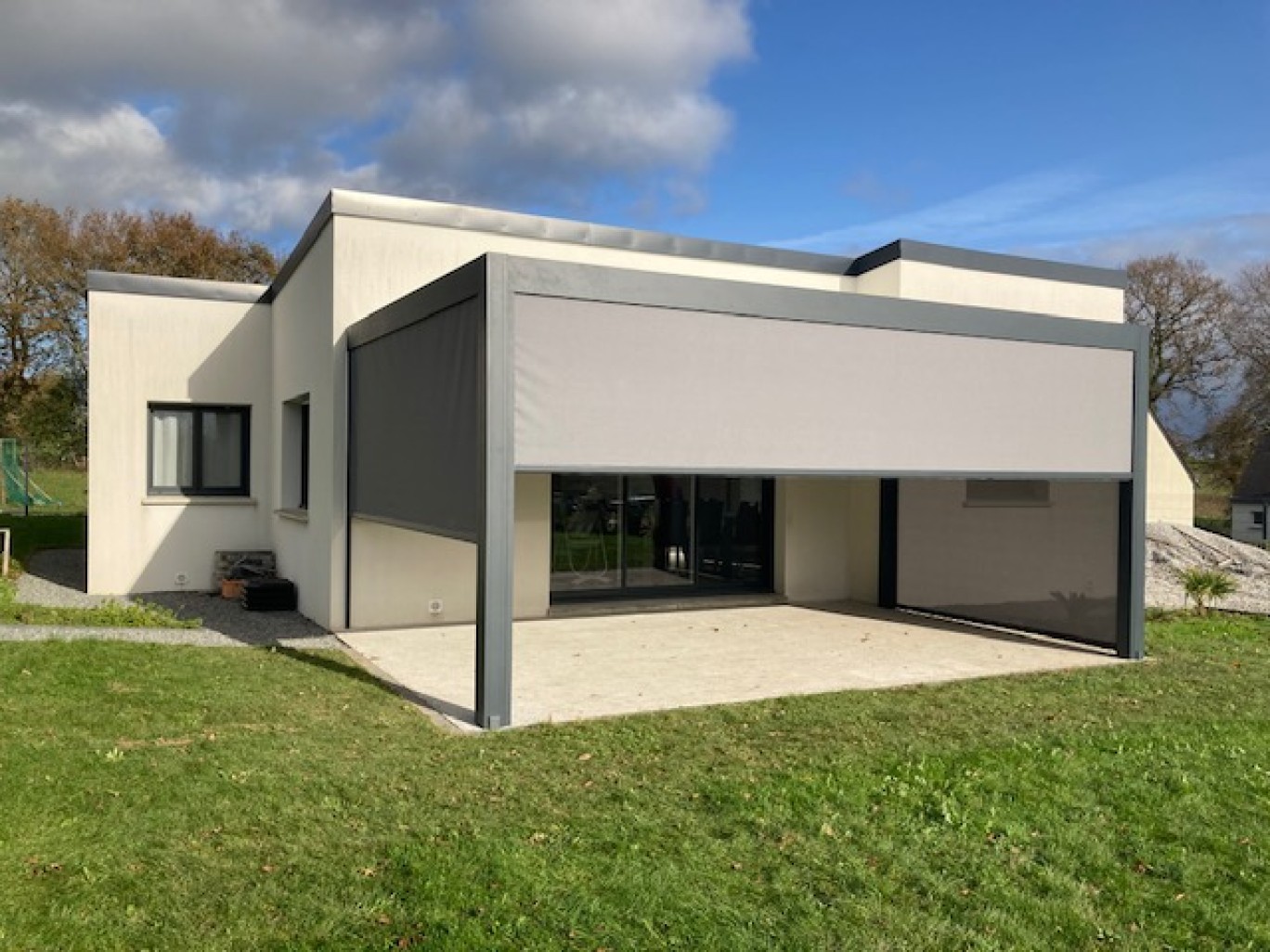 Pergola en aluminium sur la commune de Guillac