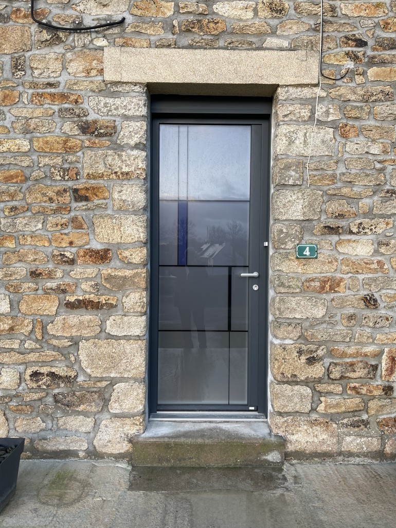 Porte d'entrée à St Abraham